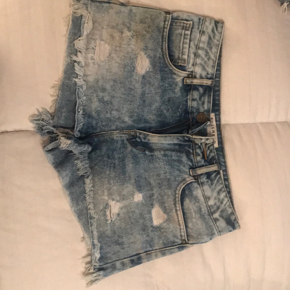 Bullhead denim shorts